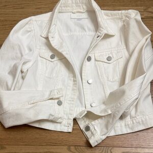 Blank NYC white Denim Jacket
